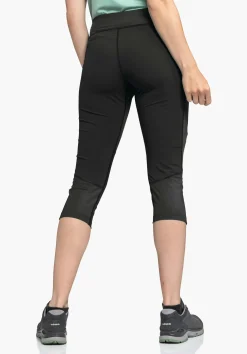 WOMEN SCHÖFFEL Pants Long<Abrasion resistant & lightweight 3/4 hiking tights blue