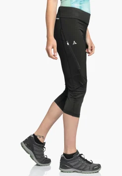 WOMEN SCHÖFFEL Pants Long<Abrasion resistant & lightweight 3/4 hiking tights blue