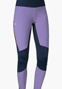 WOMEN SCHÖFFEL Pants Long<Abrasion resistant and lightweight hiking tights blue