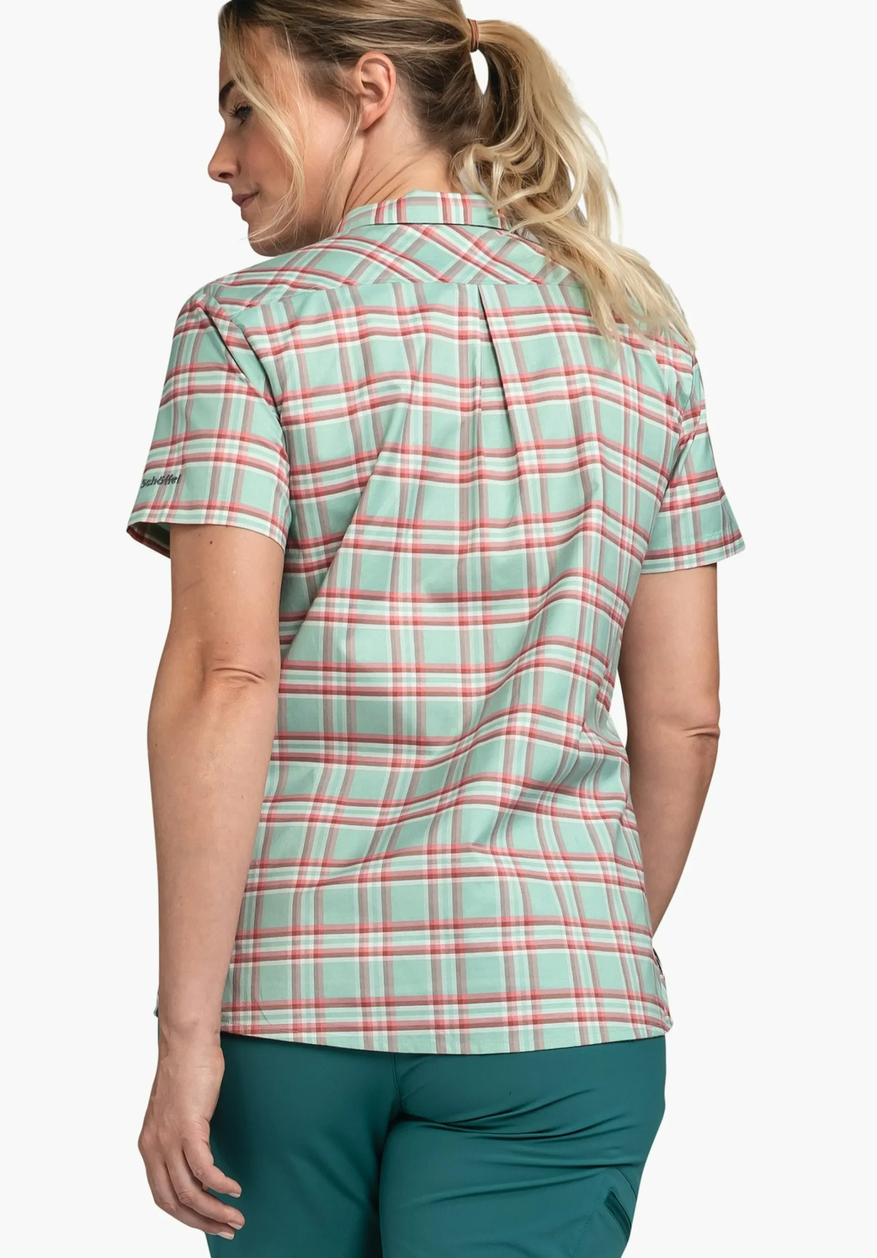 WOMEN SCHÖFFEL Trek & Hike<Basic blouse with comfortable feel green