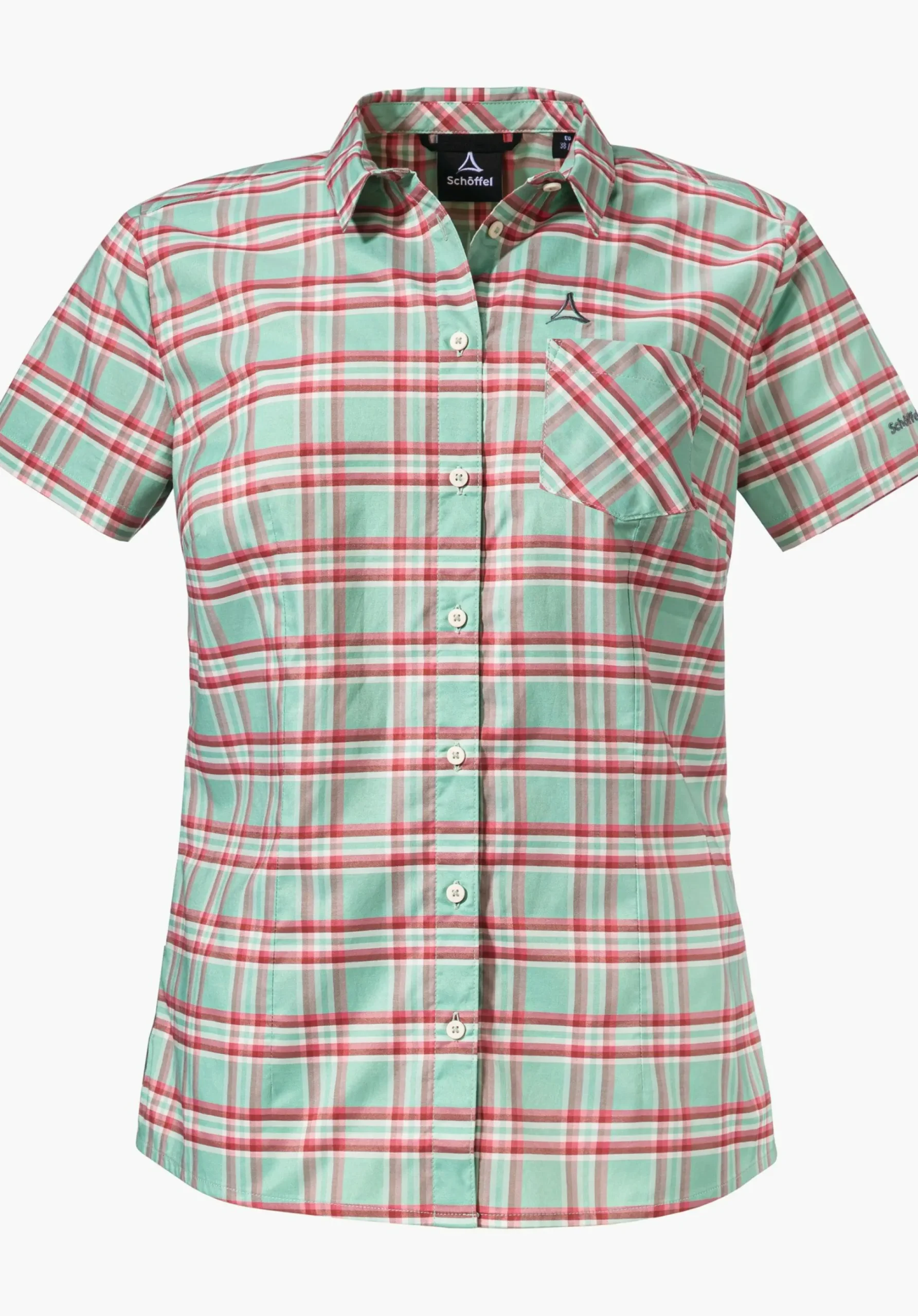 WOMEN SCHÖFFEL Trek & Hike<Basic blouse with comfortable feel green