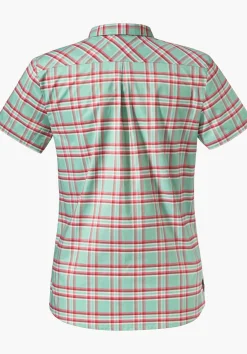 WOMEN SCHÖFFEL Trek & Hike<Basic blouse with comfortable feel green