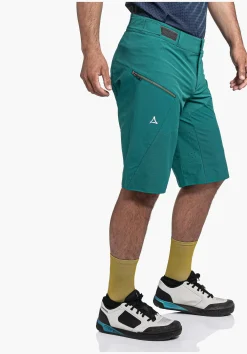 MEN SCHÖFFEL Bike<Bike Short with material reinforcements rot