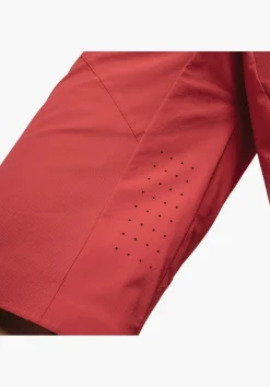 WOMEN SCHÖFFEL Bike<Bike Short with material reinforcements red