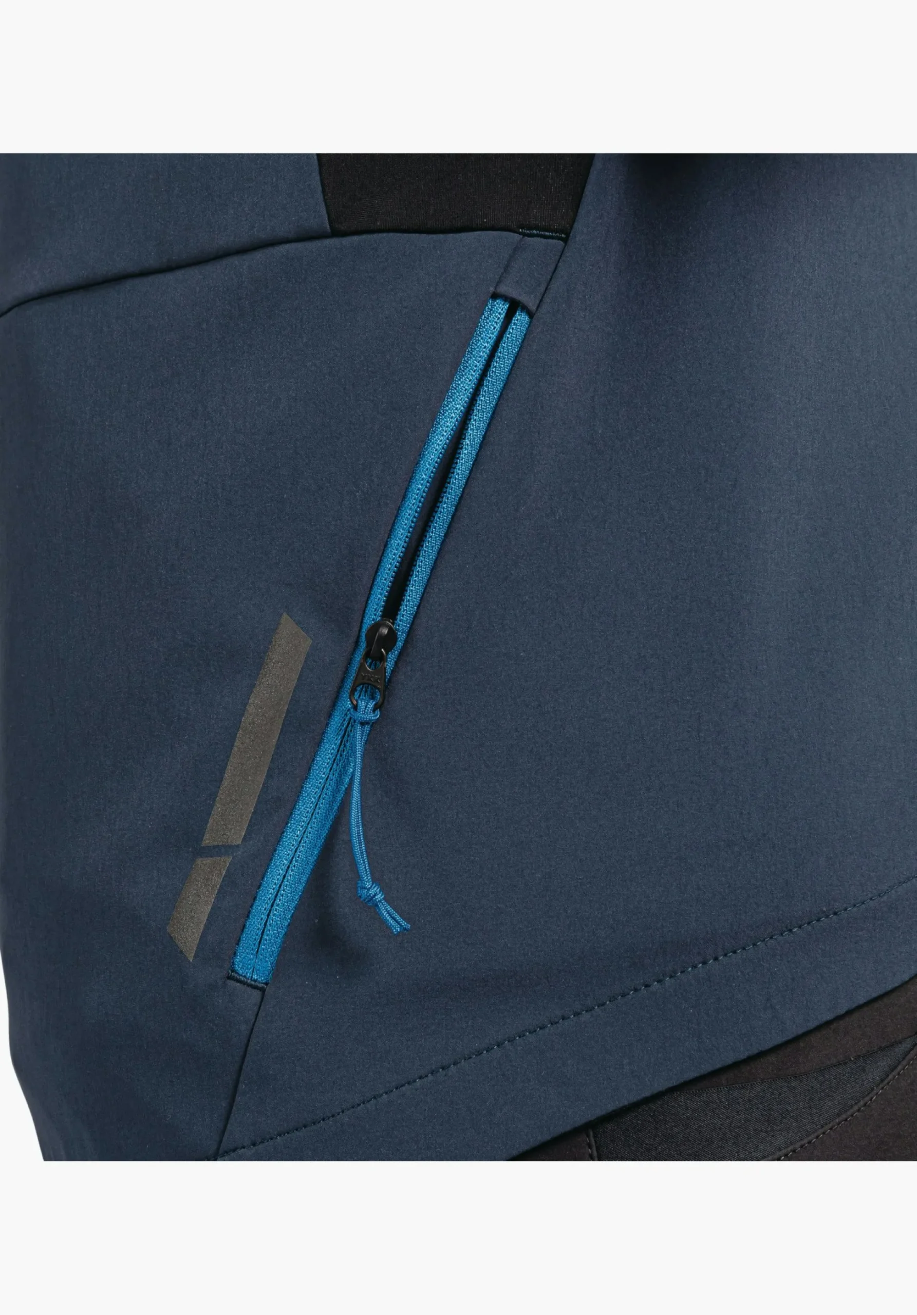 MEN SCHÖFFEL Bike<Bike softshell jacket in a material mix orange