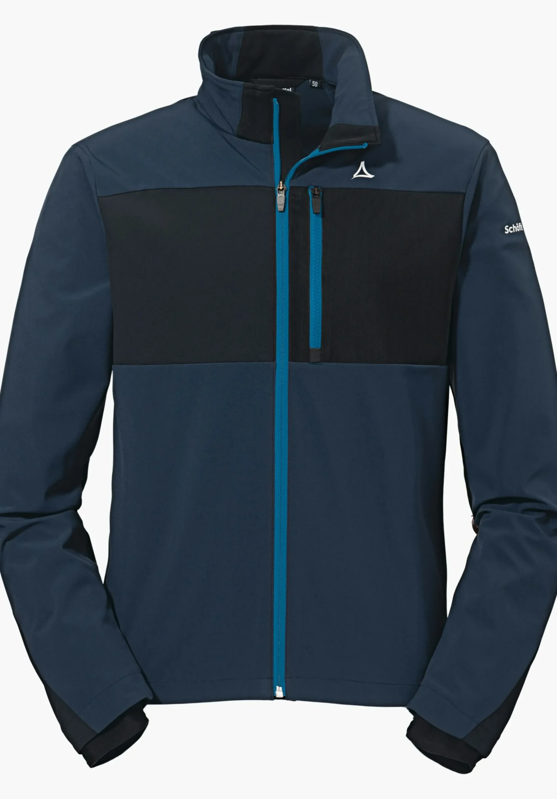 MEN SCHÖFFEL Bike<Bike softshell jacket in a material mix orange