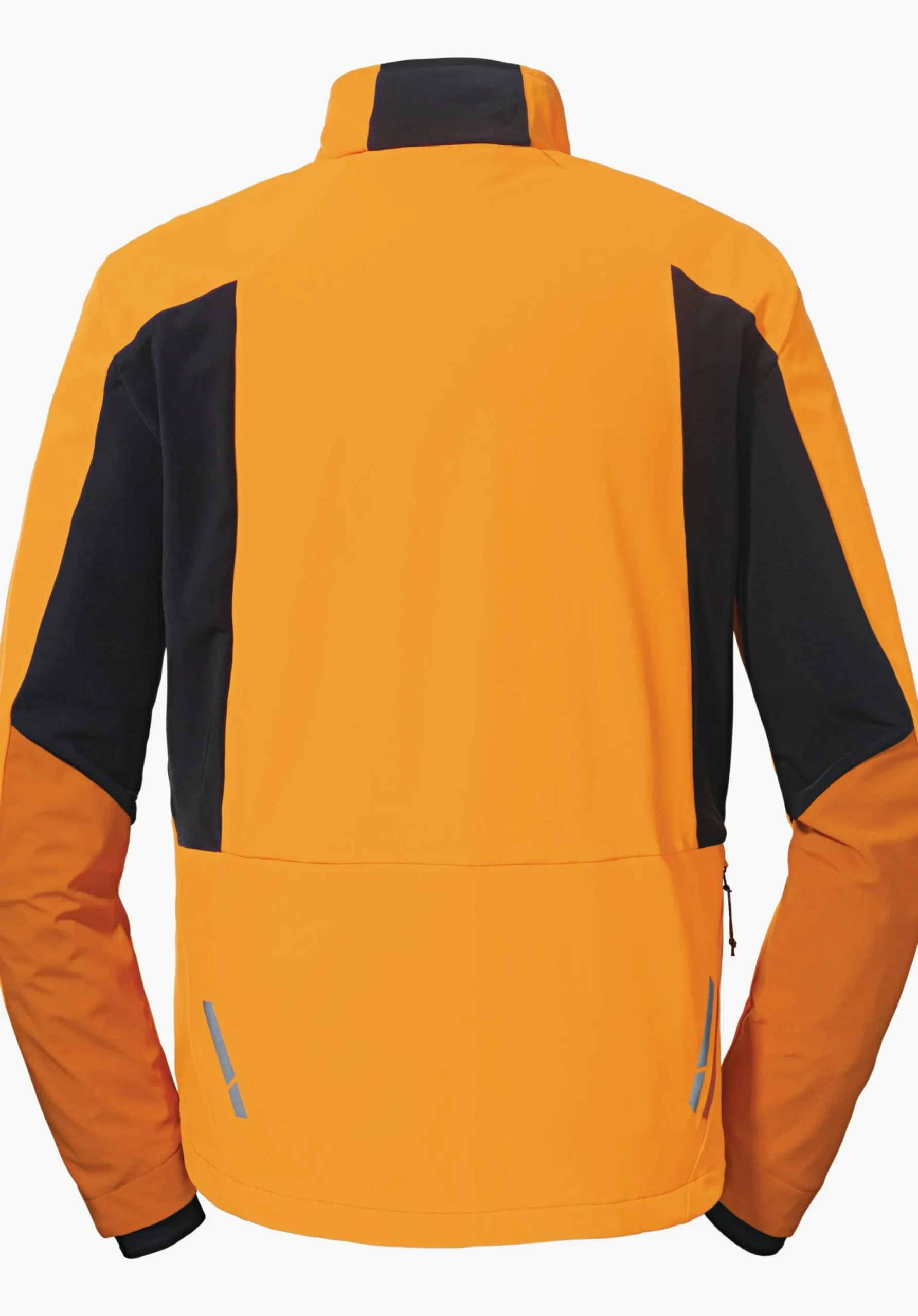 MEN SCHÖFFEL Bike<Bike softshell jacket in a material mix orange
