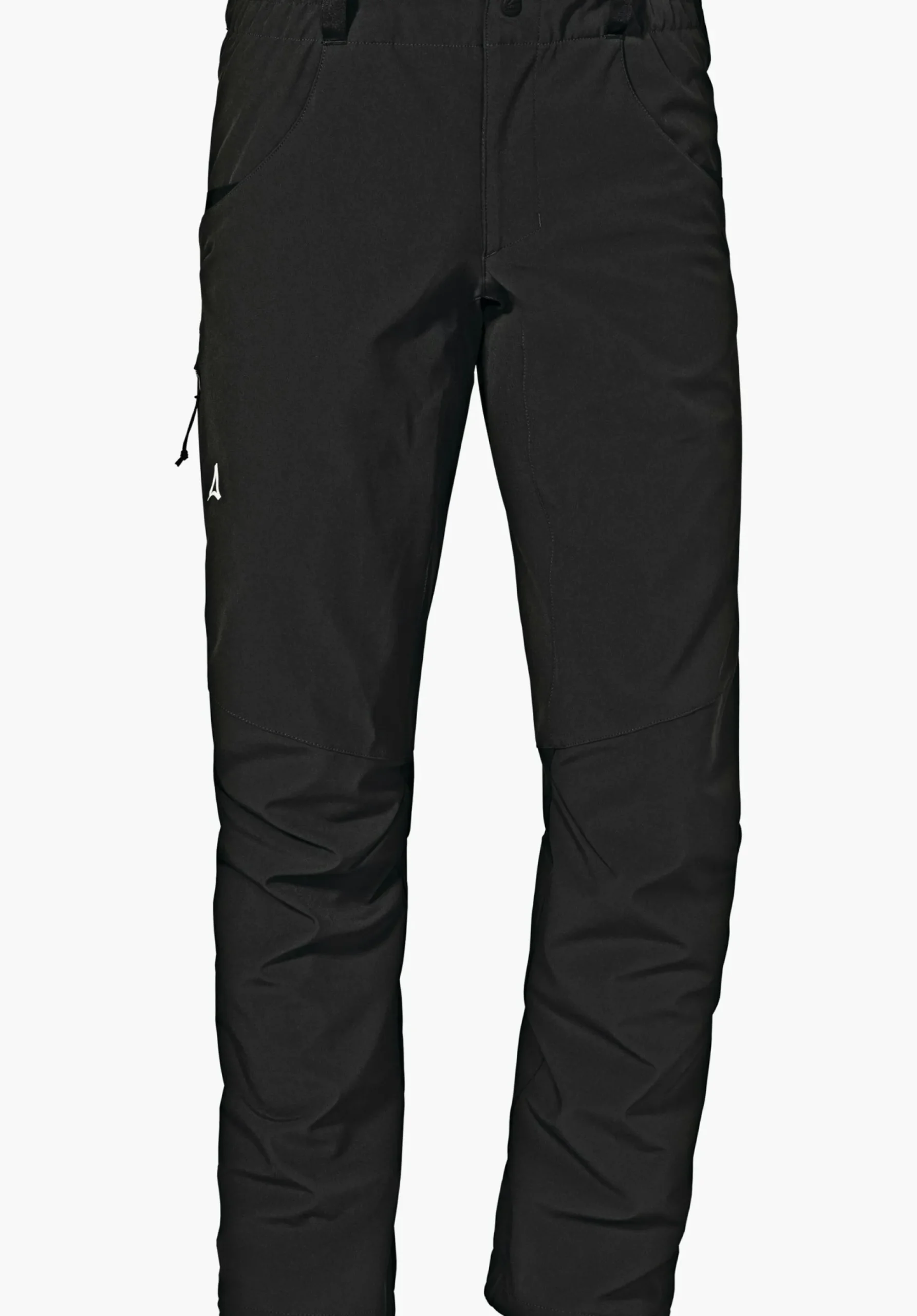 MEN SCHÖFFEL Pants Long|Bike<Bike softshell pants in a material mix black