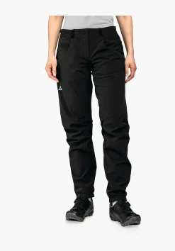 WOMEN SCHÖFFEL Bike|Pants Long<Bike softshell pants in a material mix black