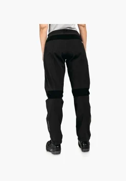 WOMEN SCHÖFFEL Bike|Pants Long<Bike softshell pants in a material mix black