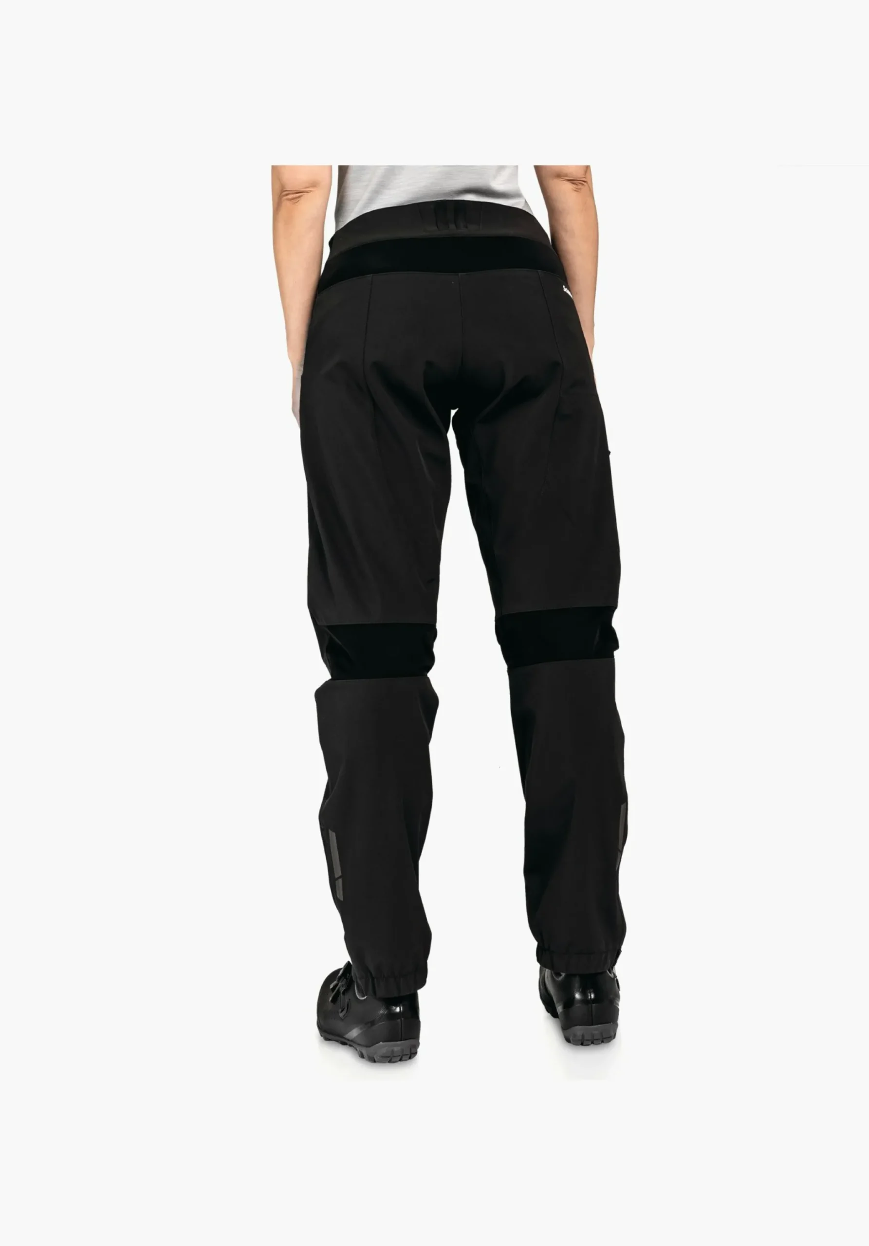WOMEN SCHÖFFEL Bike|Pants Long<Bike softshell pants in a material mix black
