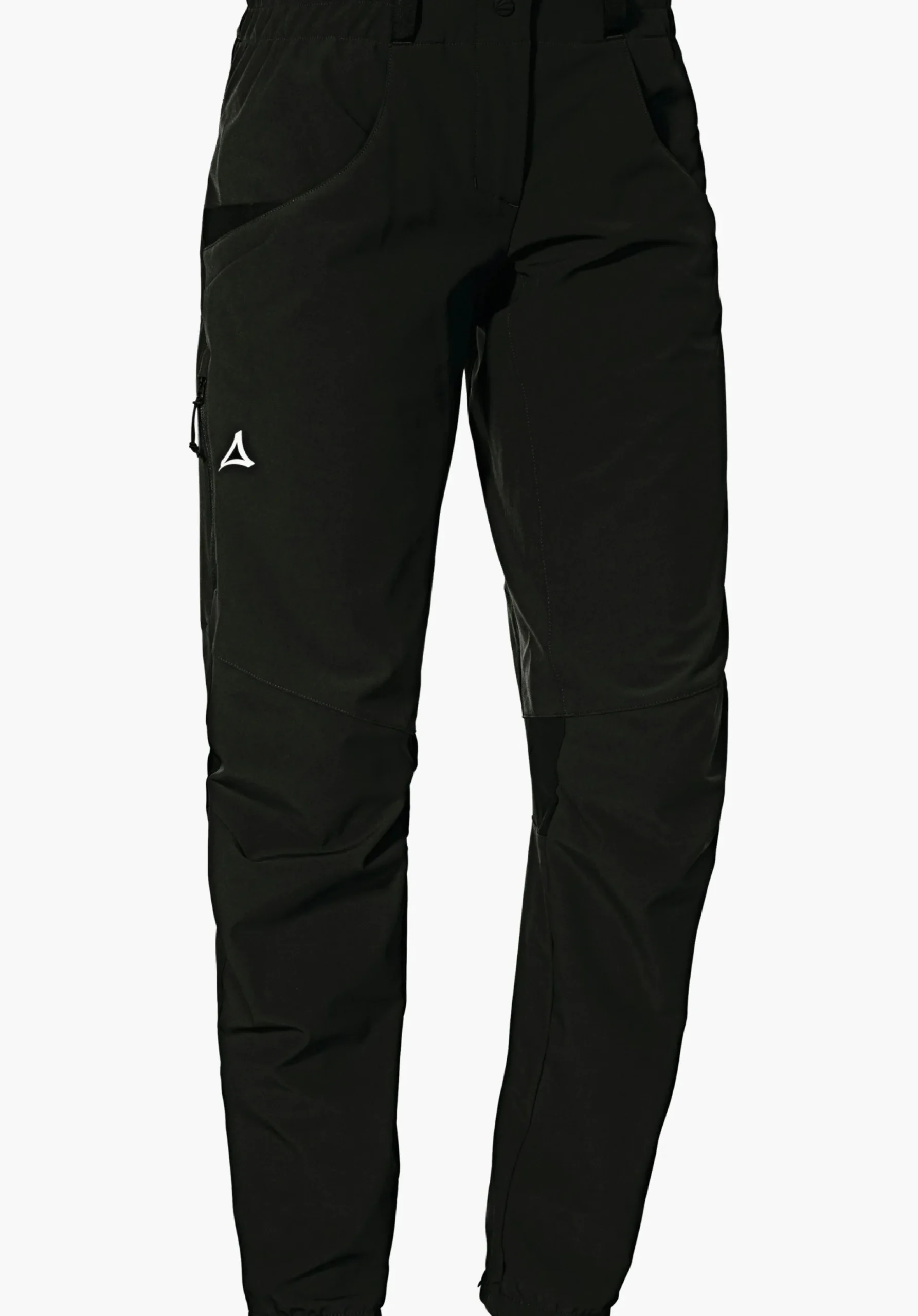 WOMEN SCHÖFFEL Bike|Pants Long<Bike softshell pants in a material mix black