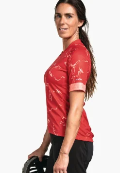 WOMEN SCHÖFFEL Bike<Breathable & lightweight cycling top rot