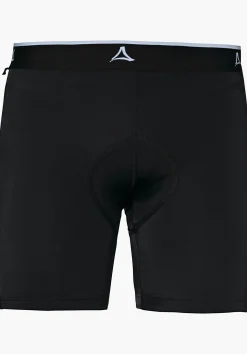 MEN SCHÖFFEL Bike|Inner Pants<Breathable cycling pants to wear under black