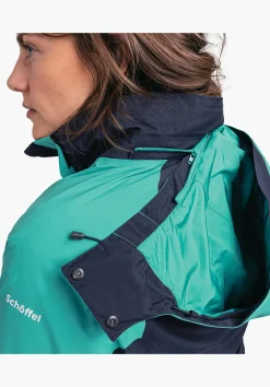 WOMEN SCHÖFFEL Outdoor Jackets<Breathable GORE-TEX hiking jacket red