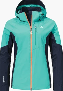 WOMEN SCHÖFFEL Outdoor Jackets<Breathable GORE-TEX hiking jacket red