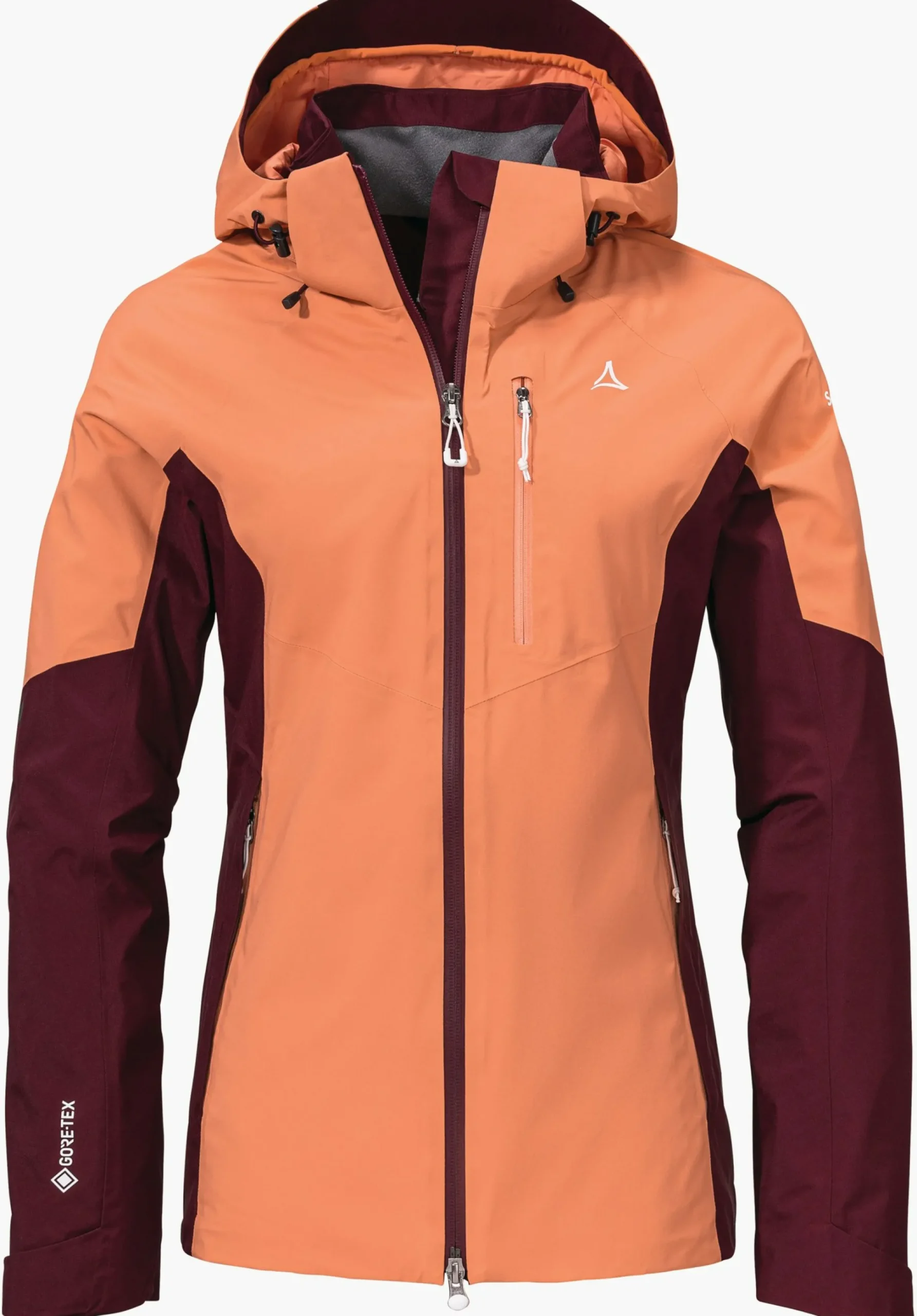 WOMEN SCHÖFFEL Outdoor Jackets<Breathable GORE-TEX hiking jacket red