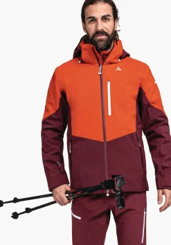 MEN SCHÖFFEL Trek & Hike|Outdoor Jackets<Breathable GORE-TEX hiking jacket red
