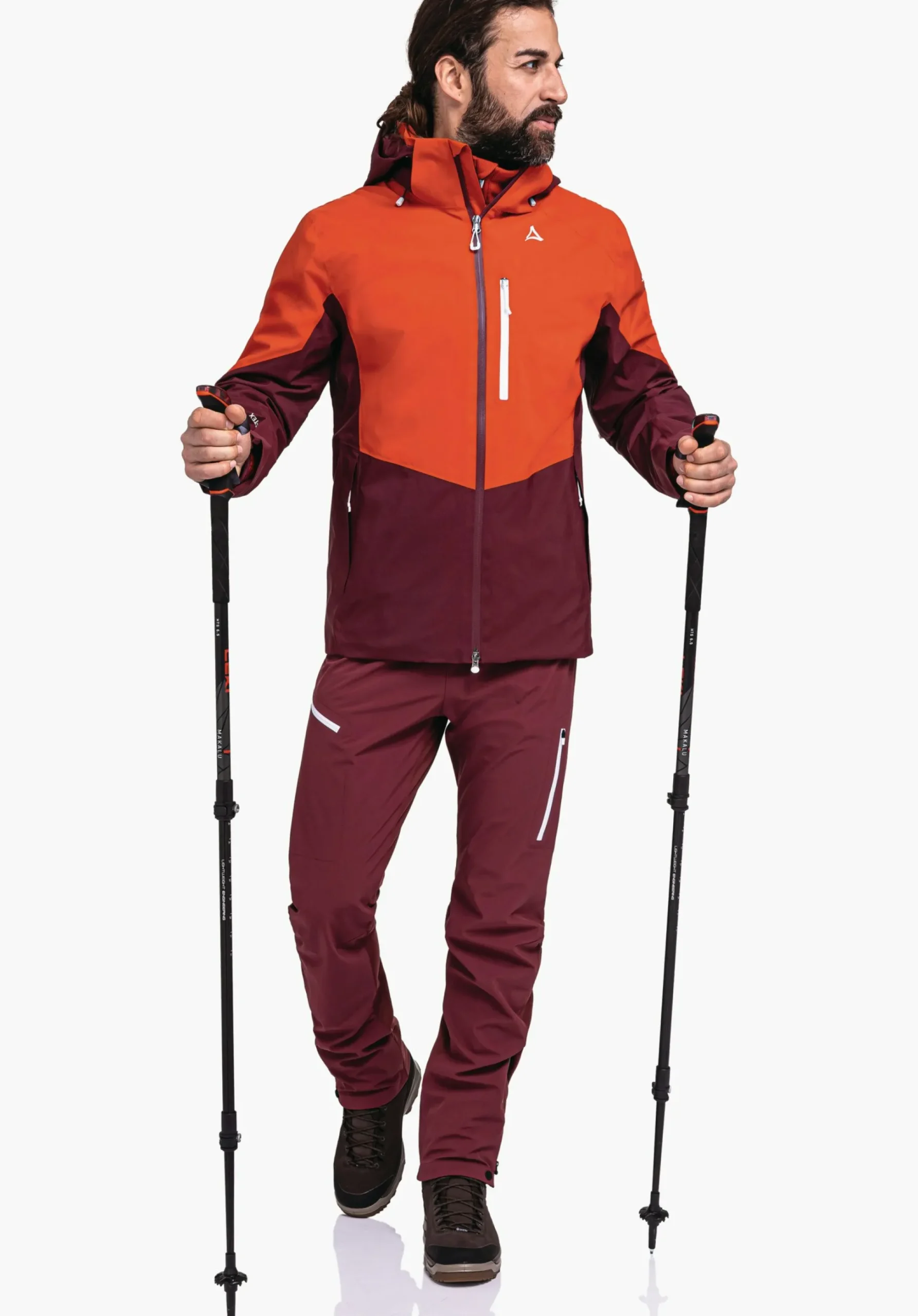 MEN SCHÖFFEL Trek & Hike|Outdoor Jackets<Breathable GORE-TEX hiking jacket red