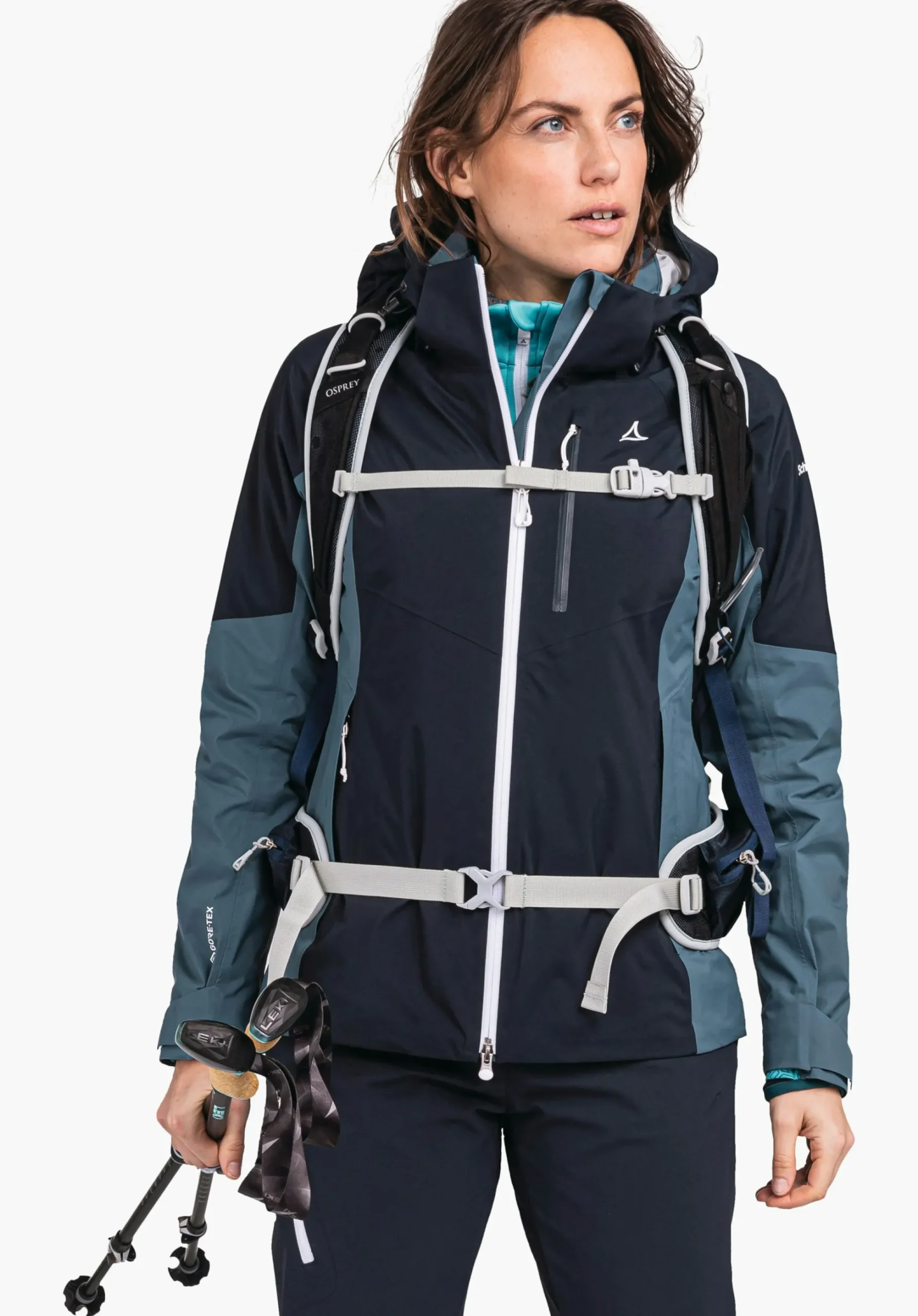 WOMEN SCHÖFFEL Outdoor Jackets<Breathable GORE-TEX hiking jacket red