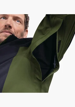 MEN SCHÖFFEL Trek & Hike|Outdoor Jackets<Breathable GORE-TEX hiking jacket red