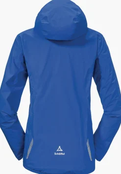 WOMEN SCHÖFFEL Bike<Breathable rain jacket for cycle trips red