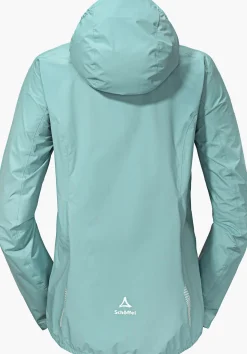 WOMEN SCHÖFFEL Bike<Breathable rain jacket for cycle trips red