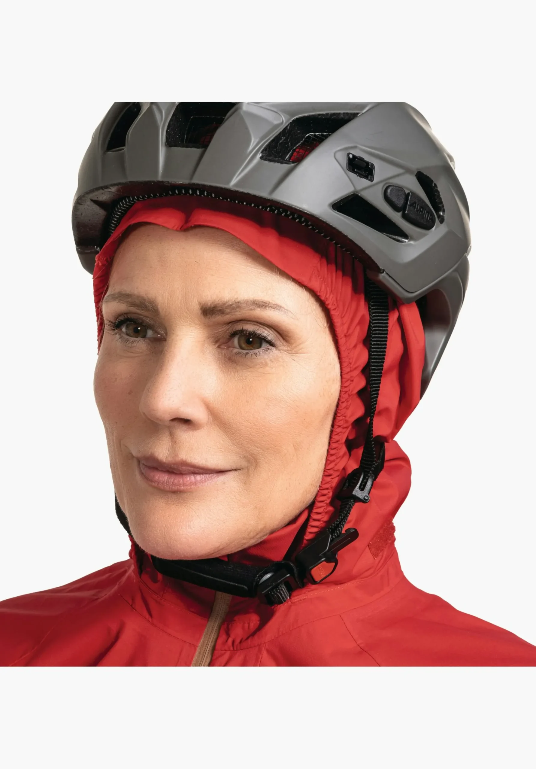 WOMEN SCHÖFFEL Bike<Breathable rain jacket for cycle trips red