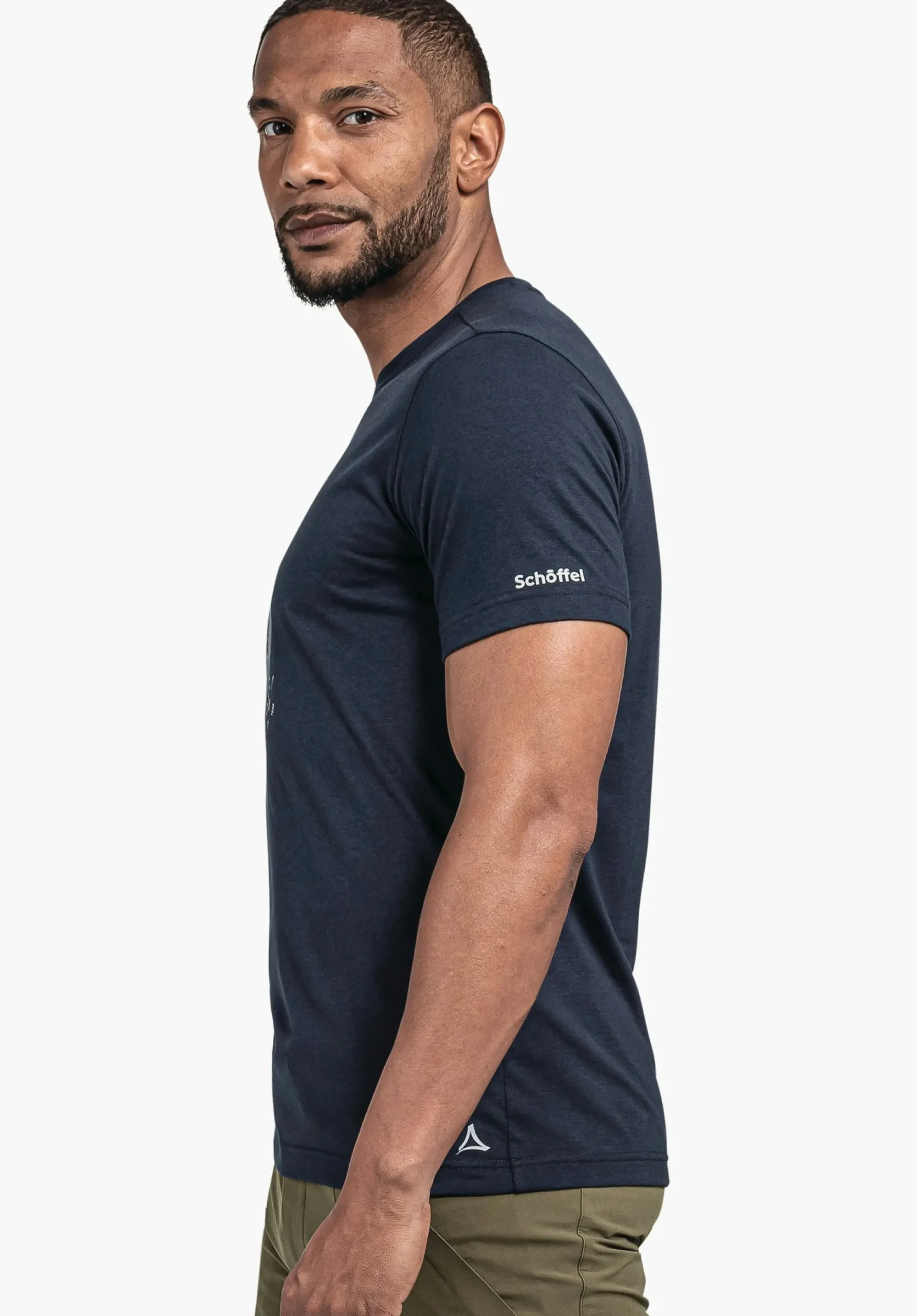 MEN SCHÖFFEL <Breathable t shirt for hiking orange