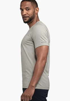 MEN SCHÖFFEL <Breathable t shirt for hiking orange