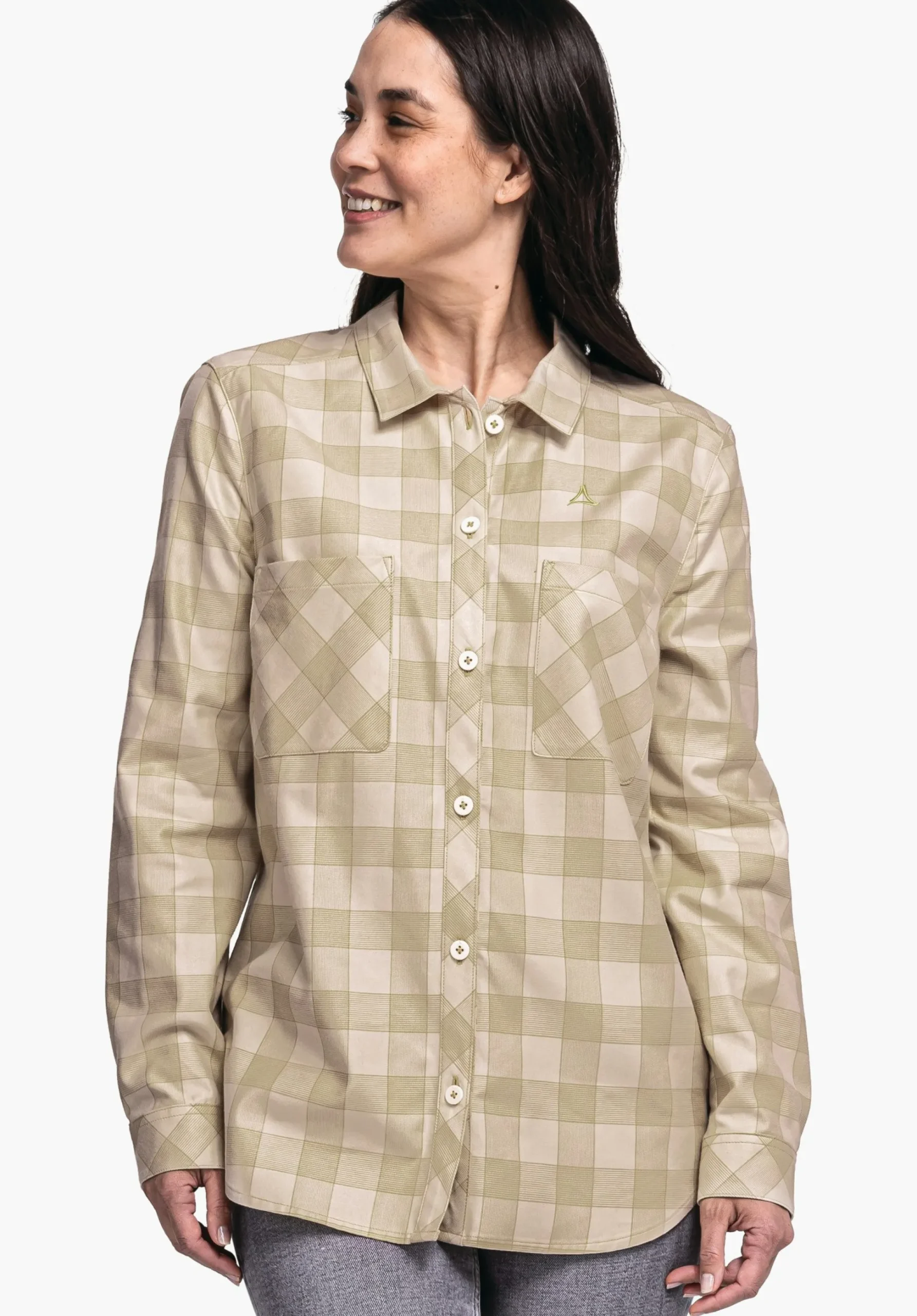 WOMEN SCHÖFFEL Travel/Leisure<Casual blouse from Tencel material mix red