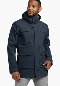 MEN SCHÖFFEL Outdoor Jackets|Travel/Leisure<Casual look waterproof jacket beige