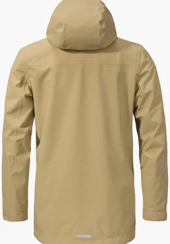 MEN SCHÖFFEL Travel/Leisure|Outdoor Jackets<Casual look waterproof jacket beige