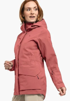 WOMEN SCHÖFFEL Travel/Leisure|Outdoor Jackets<Casual look waterproof jacket rosa