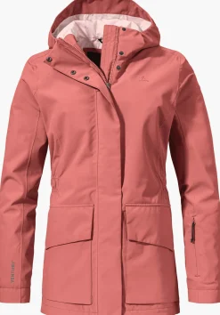 WOMEN SCHÖFFEL Travel/Leisure|Outdoor Jackets<Casual look waterproof jacket rosa