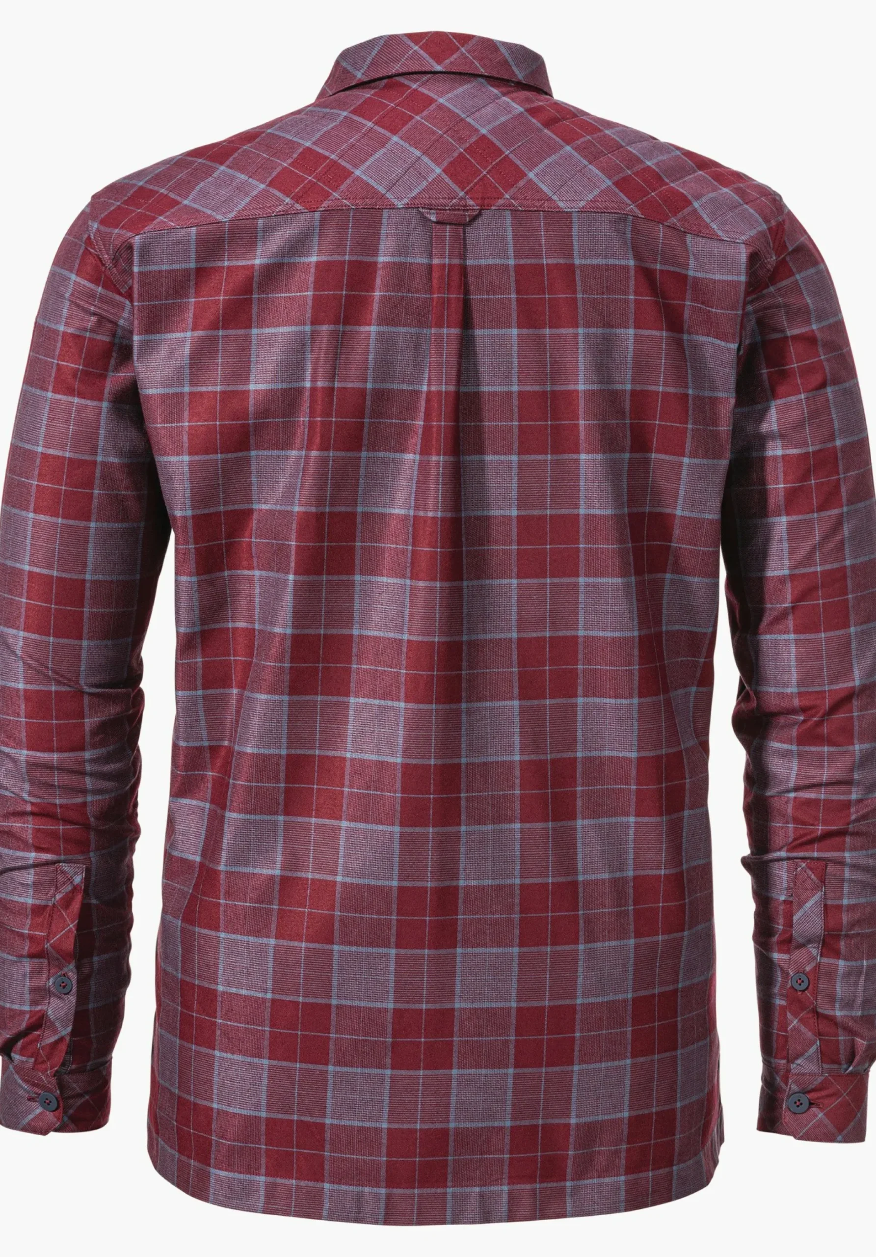 MEN SCHÖFFEL Travel/Leisure<Casual shirt made of Tencel material mix red