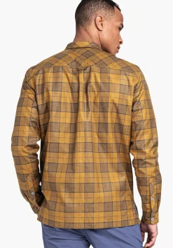 MEN SCHÖFFEL Travel/Leisure<Casual shirt made of Tencel material mix red