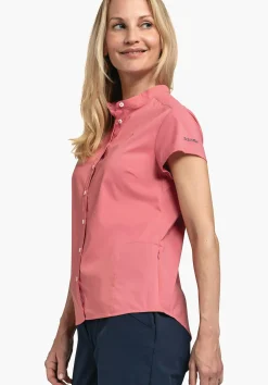 WOMEN SCHÖFFEL Trek & Hike<Comfortable & hard-wearing hiking blouse pink