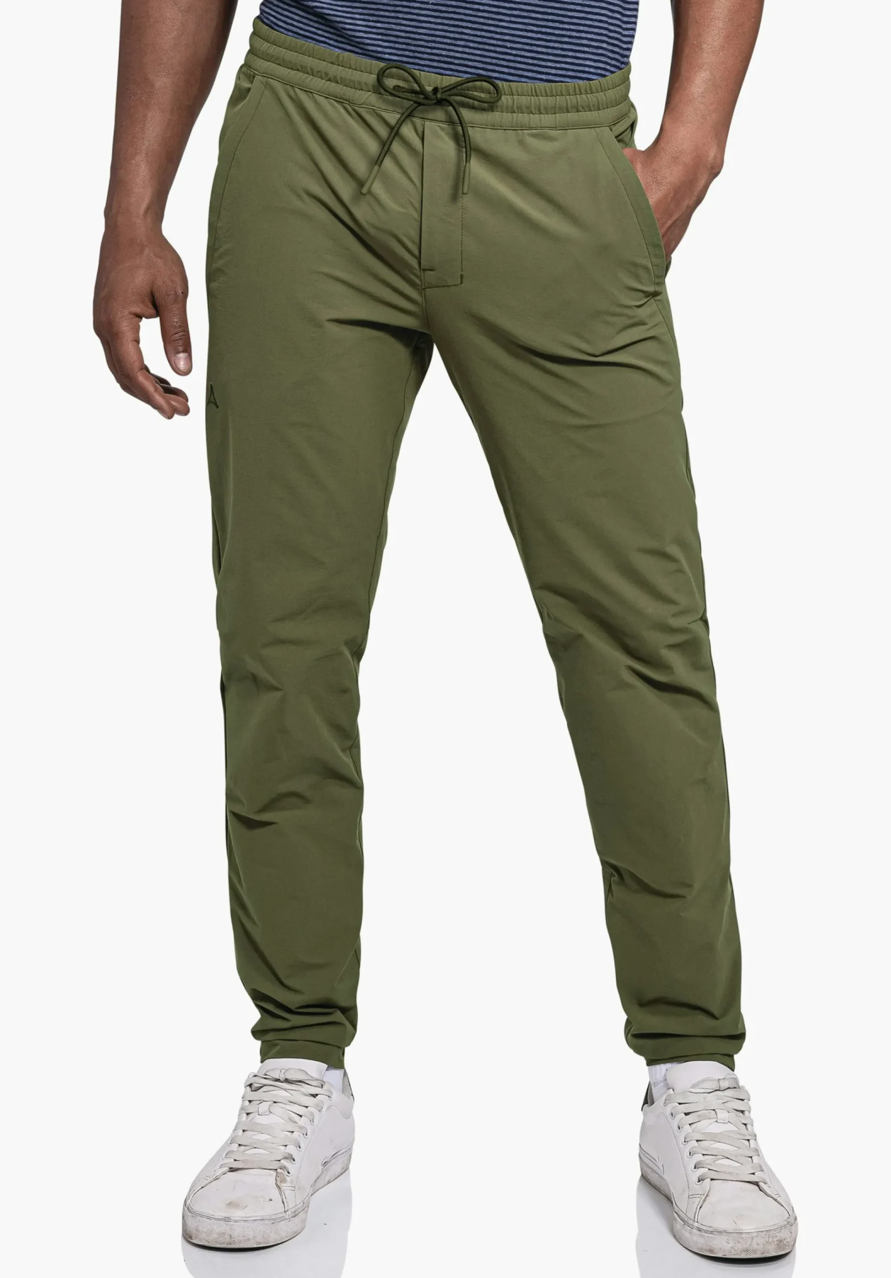 MEN SCHÖFFEL Travel/Leisure|Pants Long<Comfortable & water repellent casual pants grün