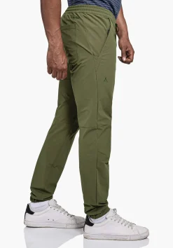 MEN SCHÖFFEL Travel/Leisure|Pants Long<Comfortable & water repellent casual pants grün