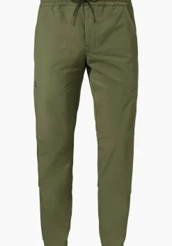 MEN SCHÖFFEL Travel/Leisure|Pants Long<Comfortable & water repellent casual pants grün
