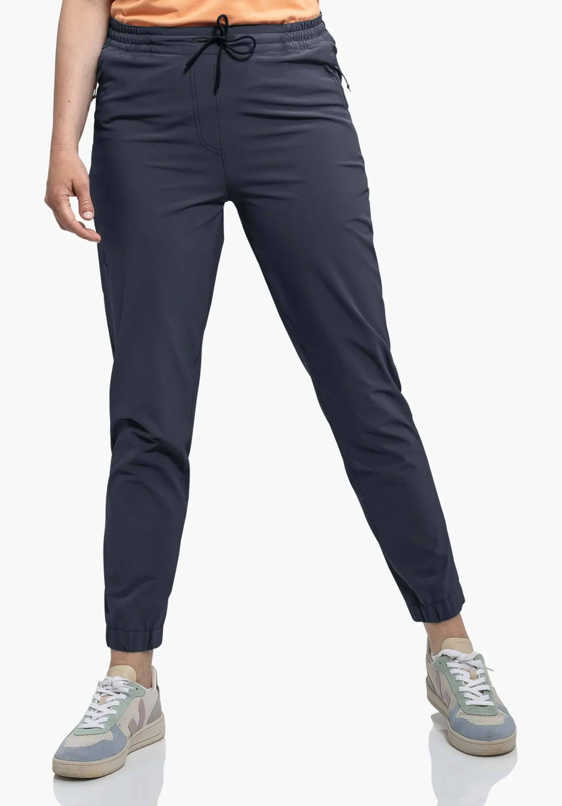 WOMEN SCHÖFFEL Travel/Leisure|Pants Long<Comfortable & water repellent casual pants braun