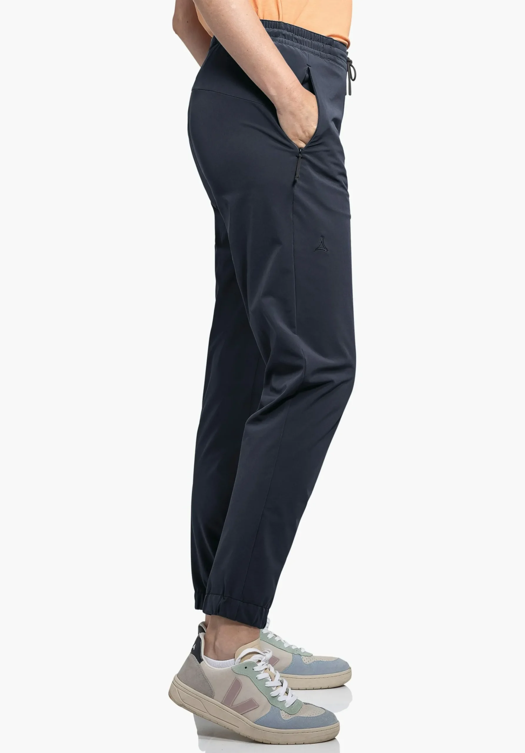 WOMEN SCHÖFFEL Travel/Leisure|Pants Long<Comfortable & water repellent casual pants braun