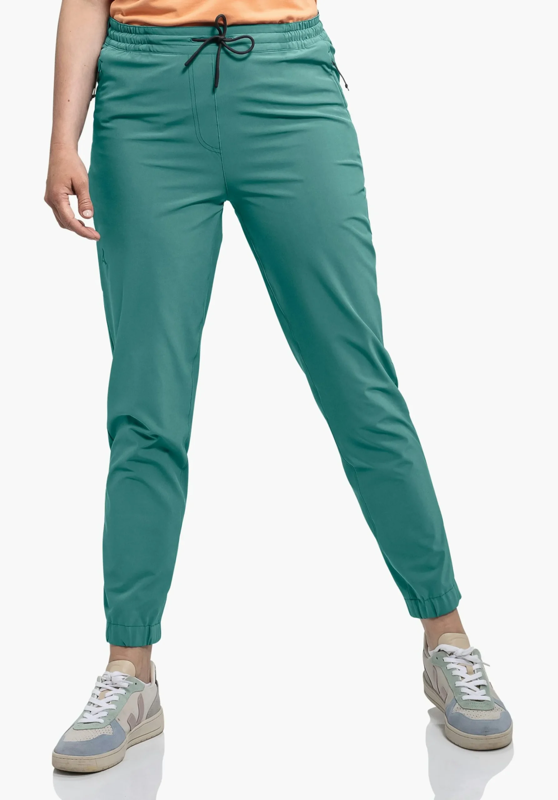 WOMEN SCHÖFFEL Travel/Leisure|Pants Long<Comfortable & water repellent casual pants braun