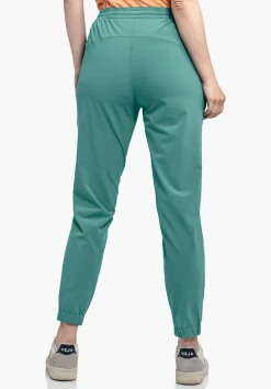 WOMEN SCHÖFFEL Travel/Leisure|Pants Long<Comfortable & water repellent casual pants braun