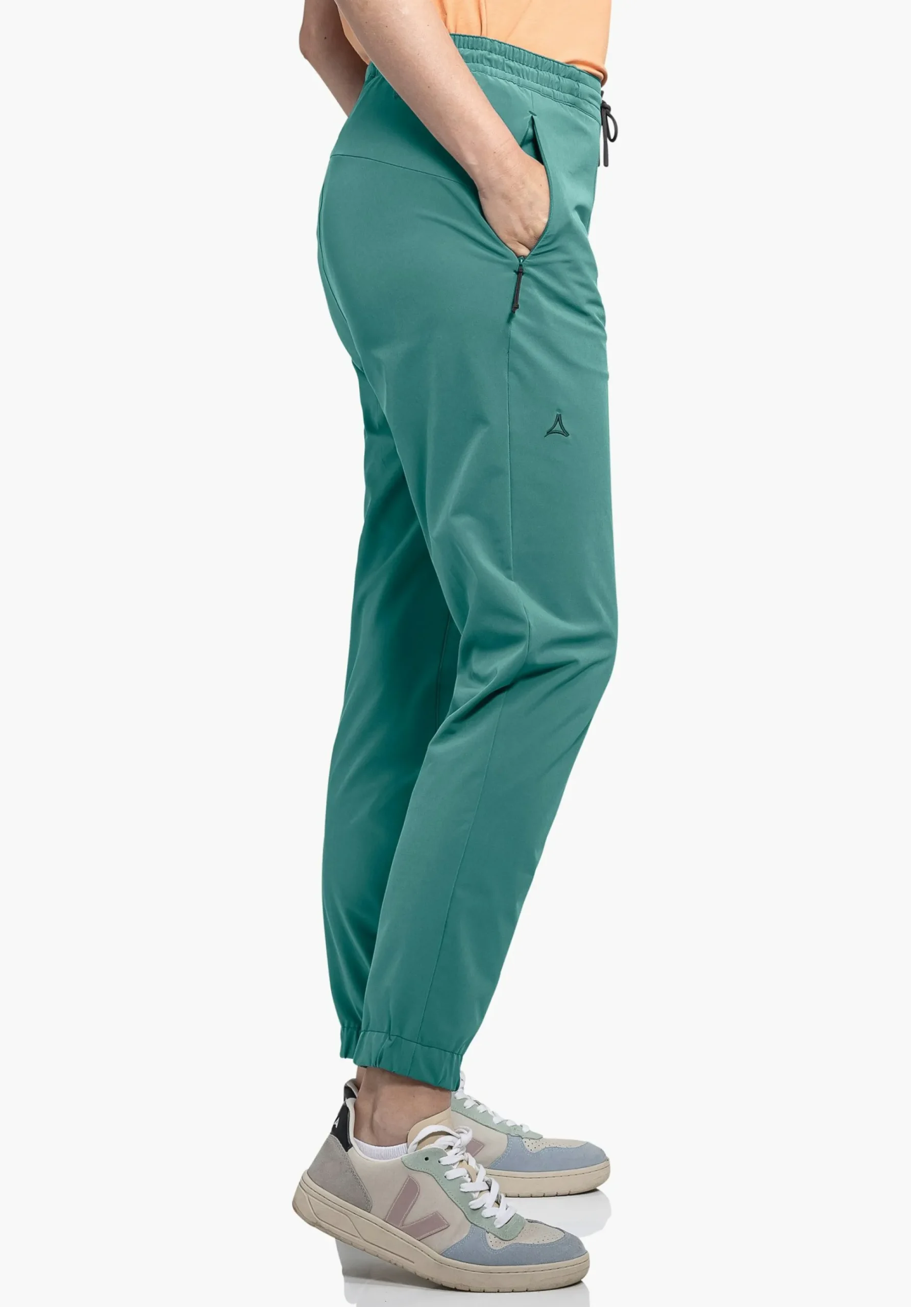 WOMEN SCHÖFFEL Travel/Leisure|Pants Long<Comfortable & water repellent casual pants braun