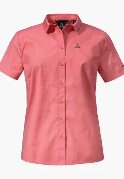 WOMEN SCHÖFFEL <Comfortable and lightweight hiking blouse rosa