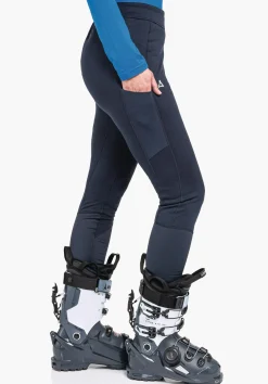 WOMEN SCHÖFFEL Ski Tour|Mountaineering|Pants Long<Comfortable and sporty ski touring tight blue