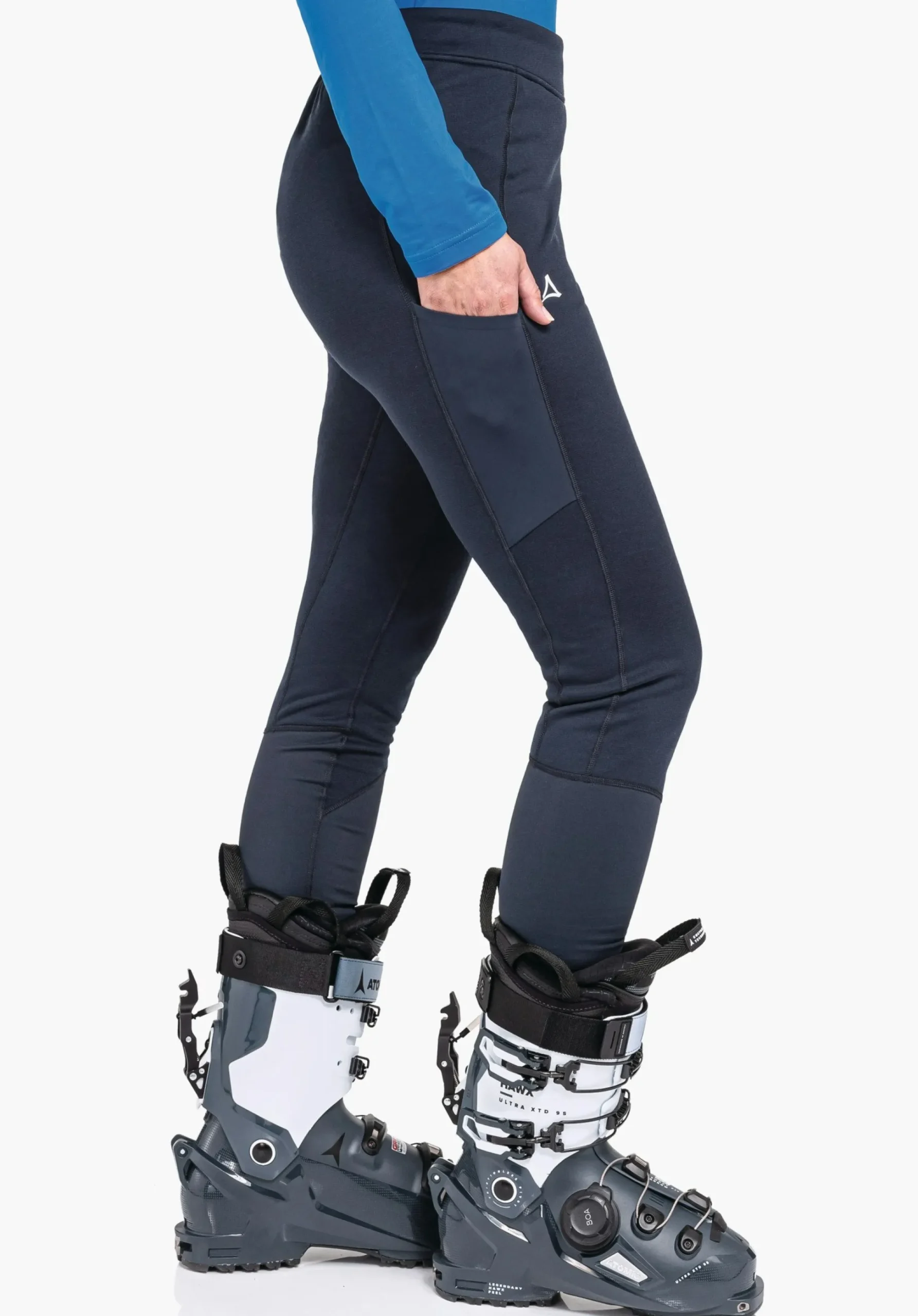 WOMEN SCHÖFFEL Ski Tour|Mountaineering|Pants Long<Comfortable and sporty ski touring tight blue