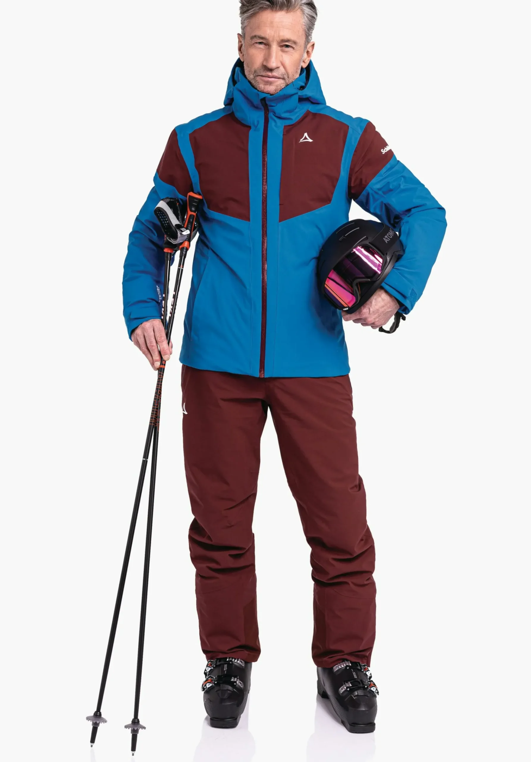 MEN SCHÖFFEL Skiing<Comfortable and waterproof ski jacket orange